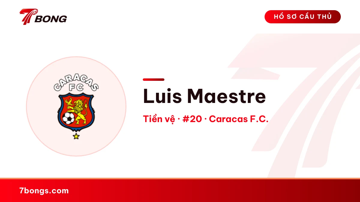 Luis Maestre — Caracas F.C.