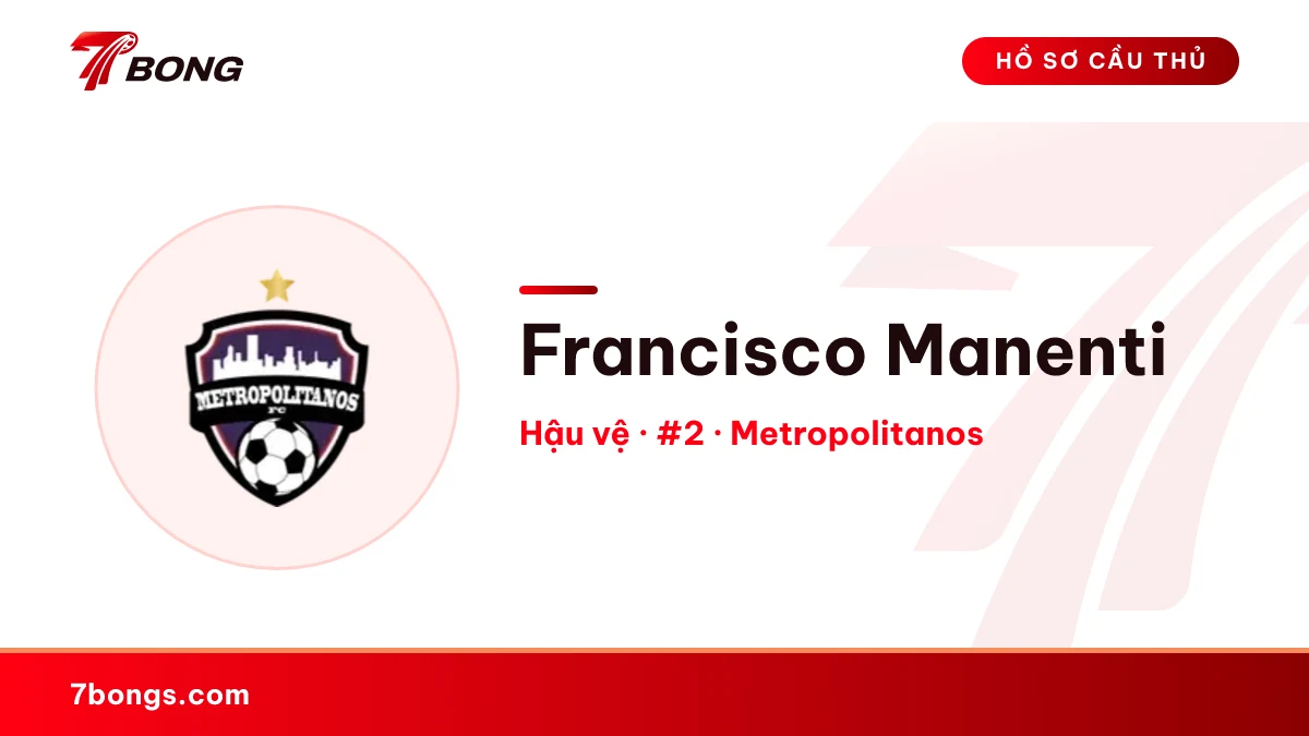 Francisco Manenti — Metropolitanos