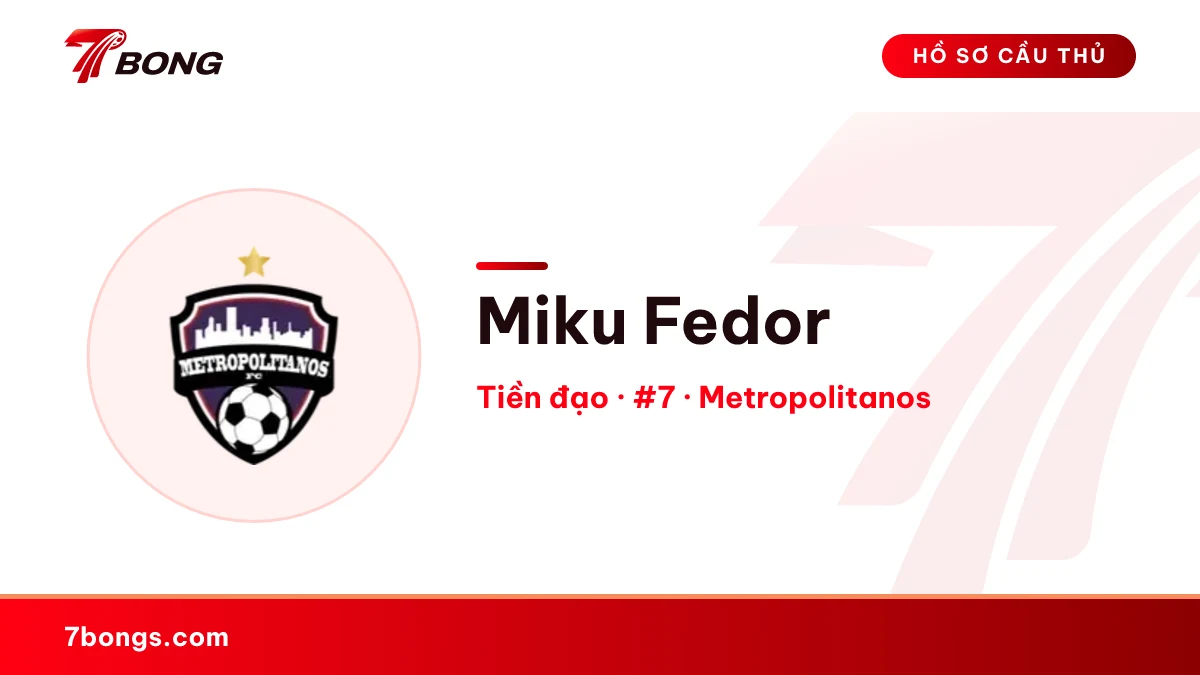 Miku Fedor — Metropolitanos