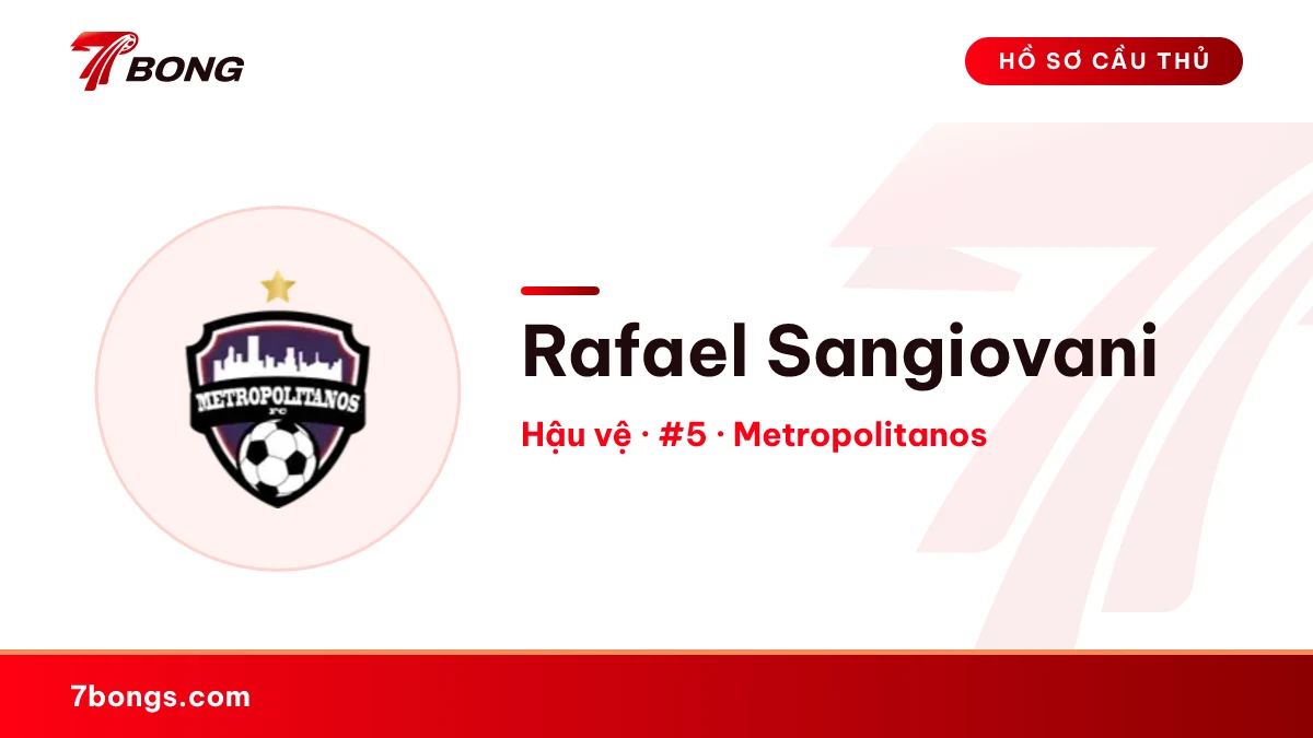 Rafael Sangiovani — Metropolitanos