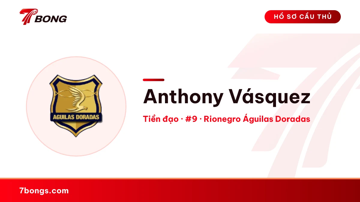 Anthony Vásquez — Rionegro Águilas Doradas