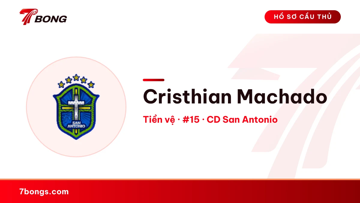 Cristhian Machado — CD San Antonio