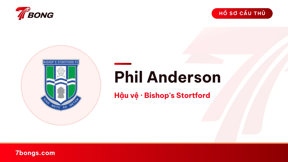 Phil Anderson — Bishop's Stortford