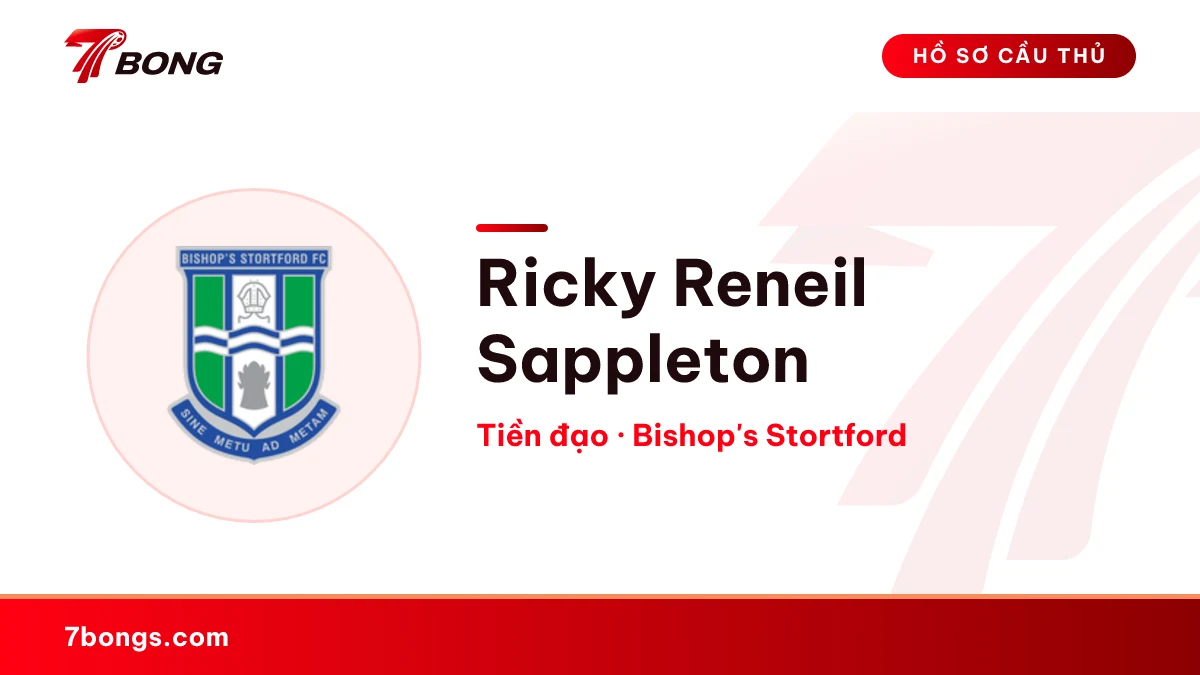 Ricky Reneil Sappleton — Bishop's Stortford