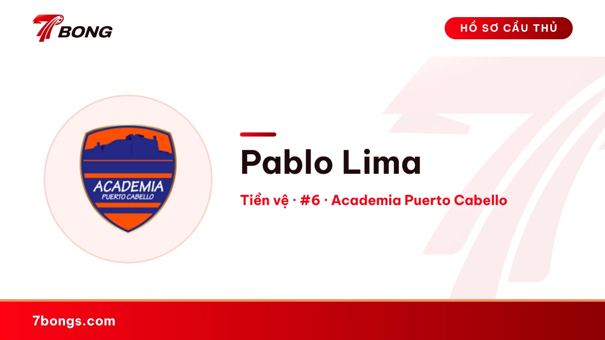 Pablo Lima — Academia Puerto Cabello