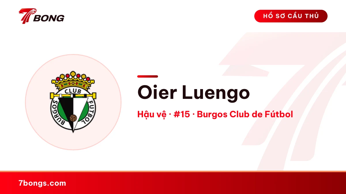 Oier Luengo — Burgos Club de Fútbol