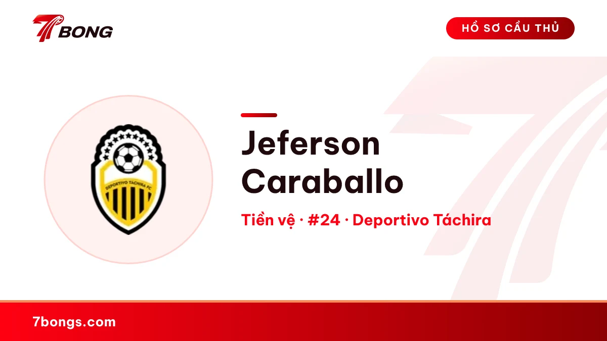 Jeferson Caraballo — Deportivo Táchira