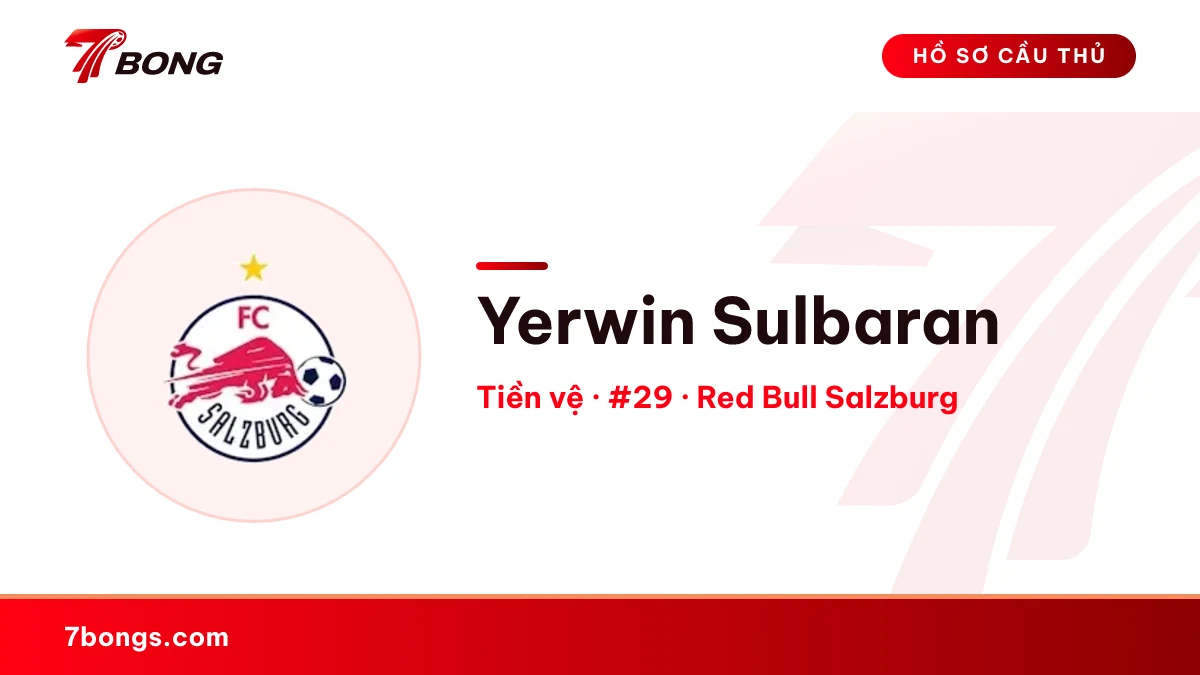 Yerwin Sulbaran — Red Bull Salzburg