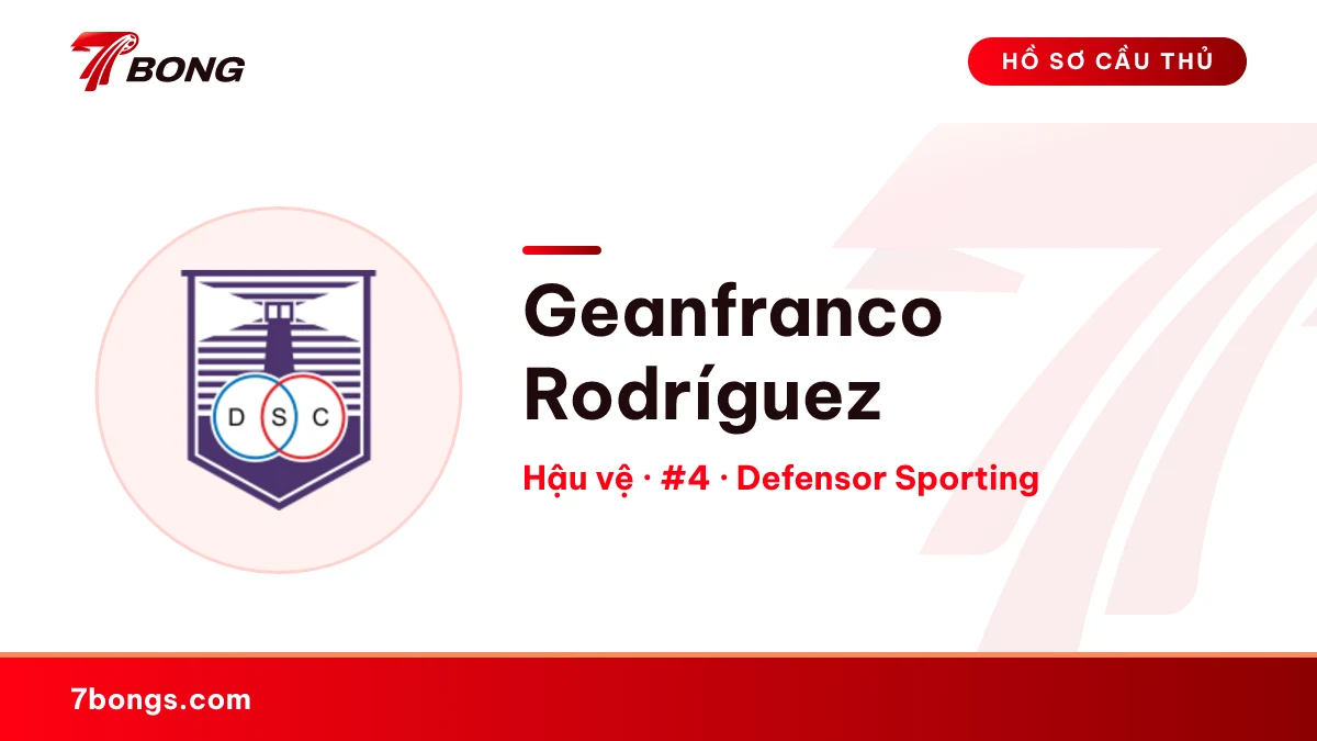 Geanfranco Rodríguez — Defensor Sporting
