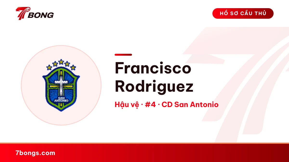 Francisco Rodriguez — CD San Antonio