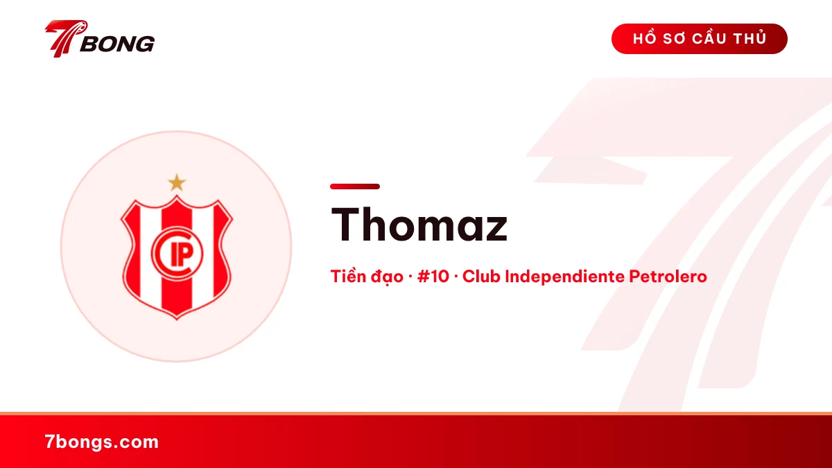 Thomaz — Club Independiente Petrolero