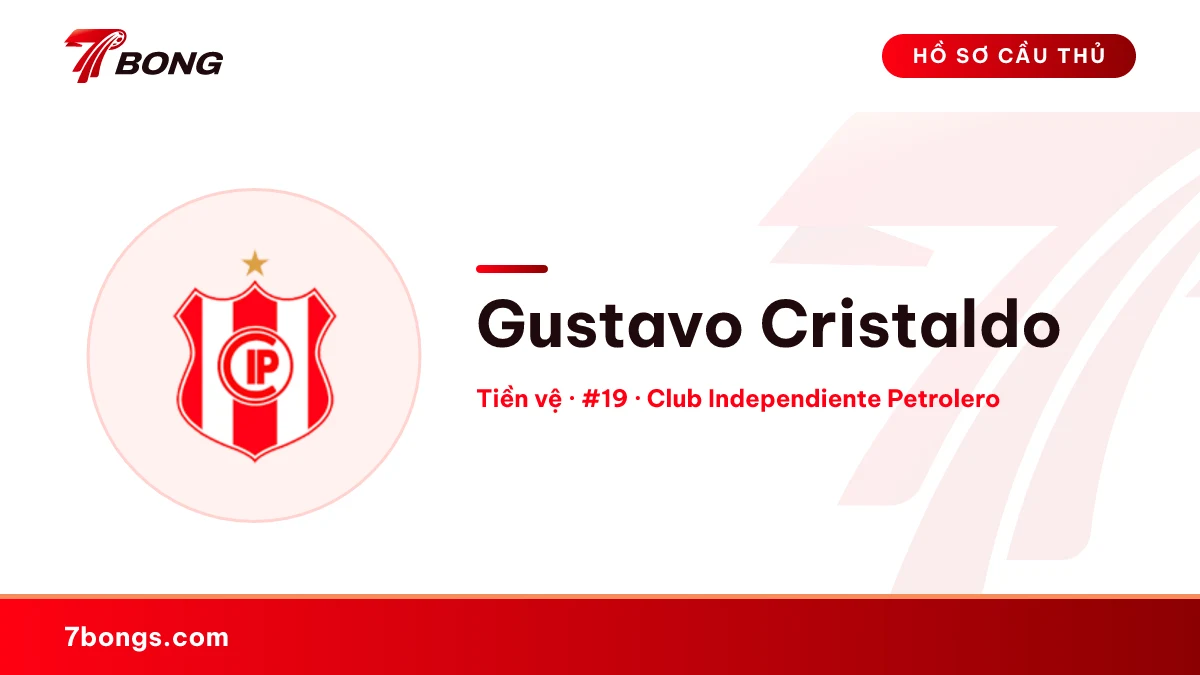 Gustavo Cristaldo — Club Independiente Petrolero