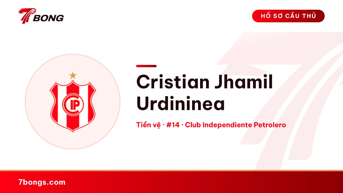 Cristian Jhamil Urdininea — Club Independiente Petrolero