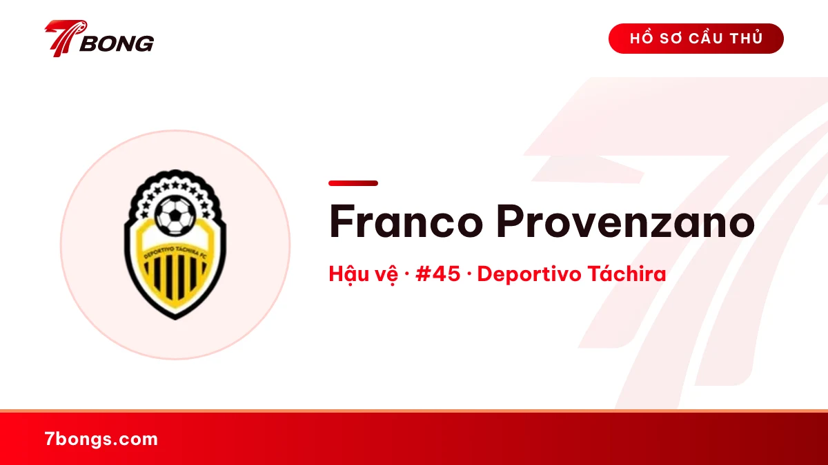 Franco Provenzano — Deportivo Táchira