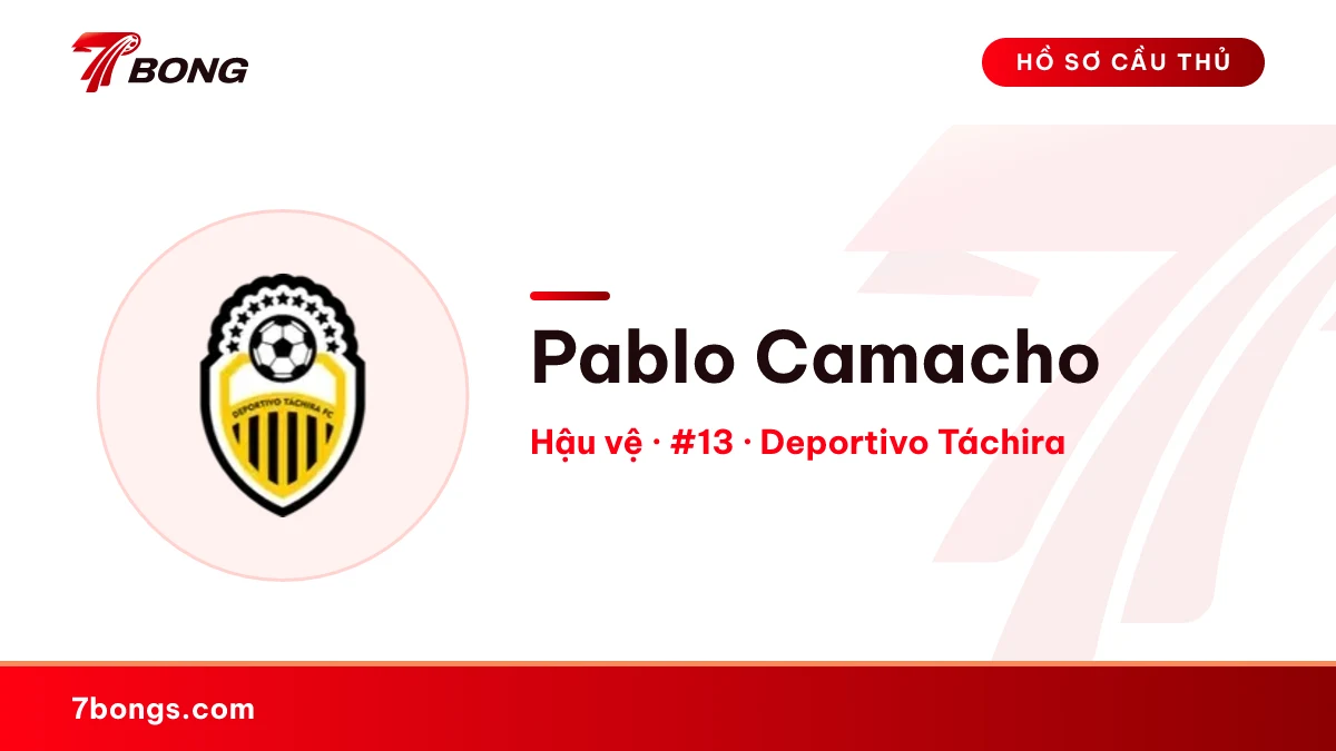 Pablo Camacho — Deportivo Táchira