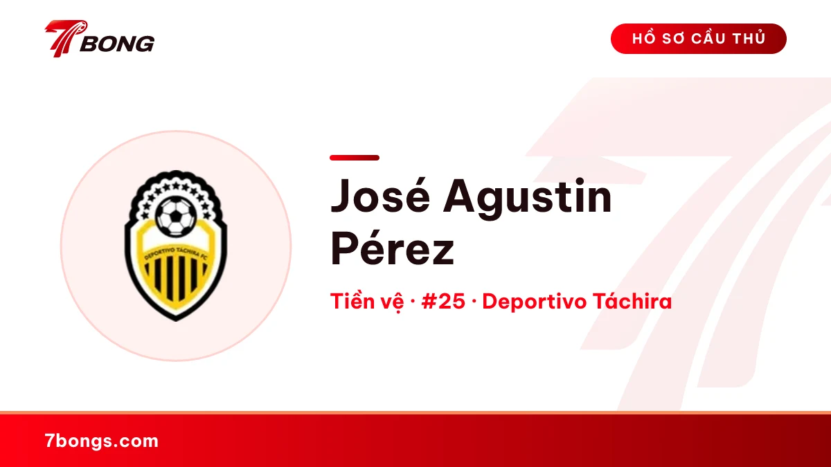 José Agustin Pérez — Deportivo Táchira