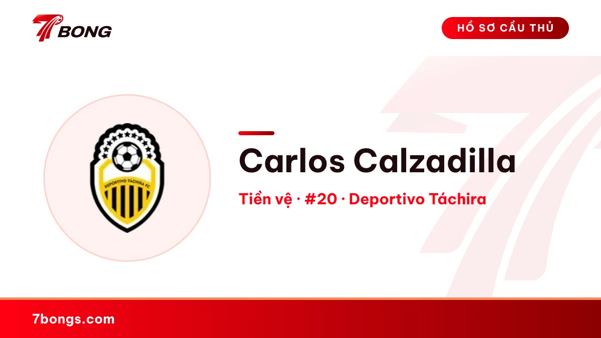 Carlos Calzadilla — Deportivo Táchira