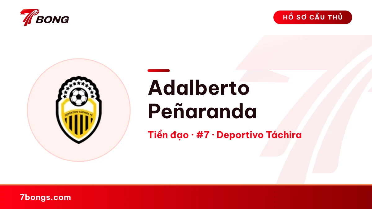 Adalberto Peñaranda — Deportivo Táchira