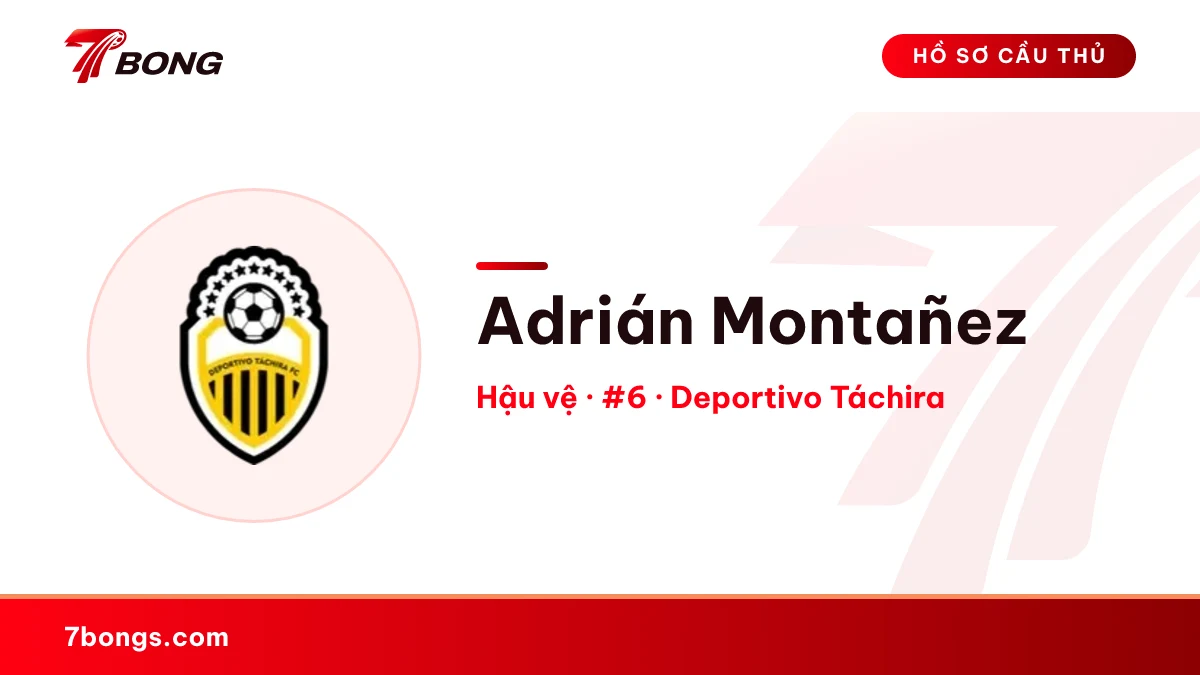 Adrián Montañez — Deportivo Táchira