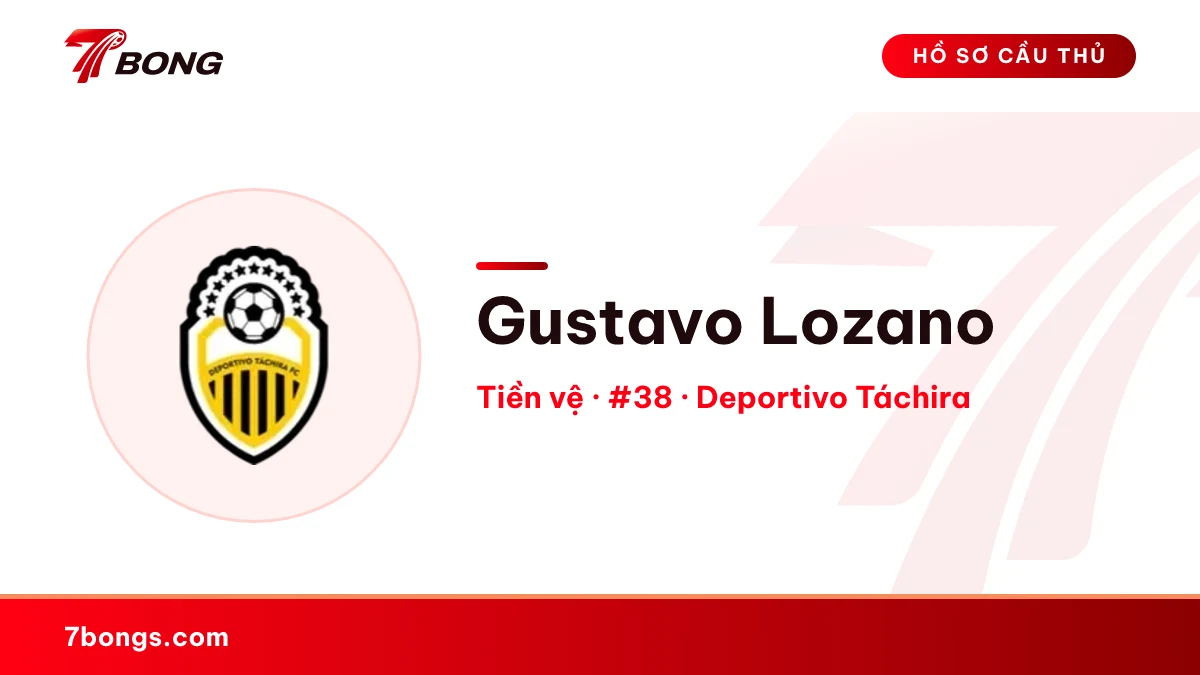 Gustavo Lozano — Deportivo Táchira