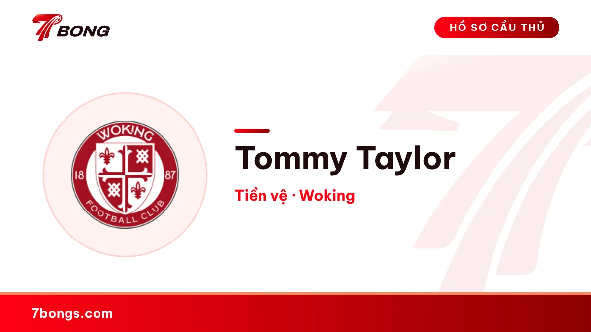 Tommy Taylor — Woking