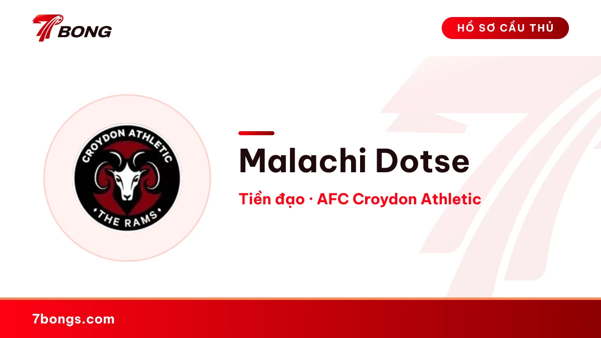 Malachi Dotse — AFC Croydon Athletic