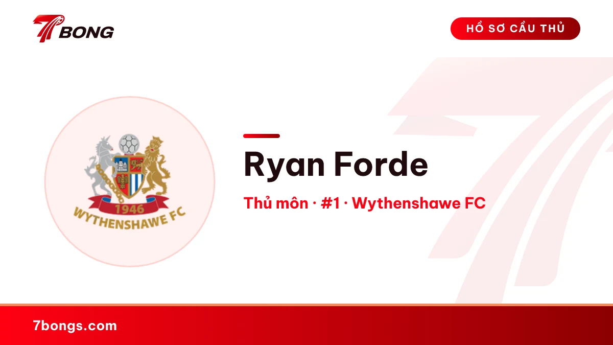 Ryan Forde — Wythenshawe FC