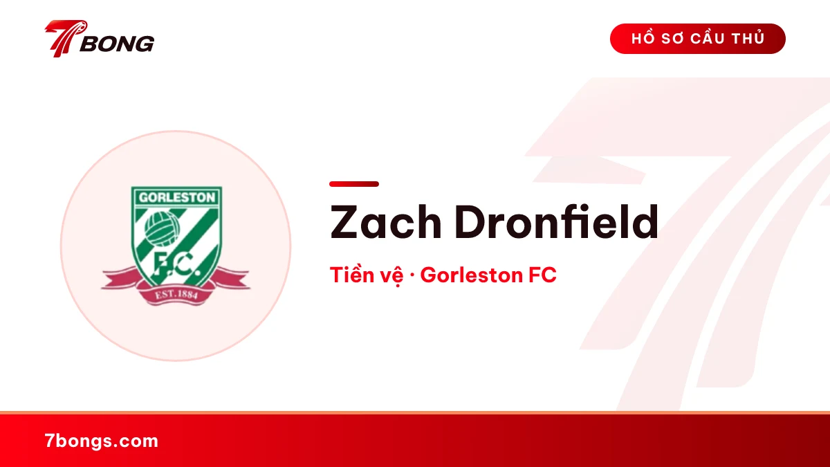Zach Dronfield — Gorleston FC