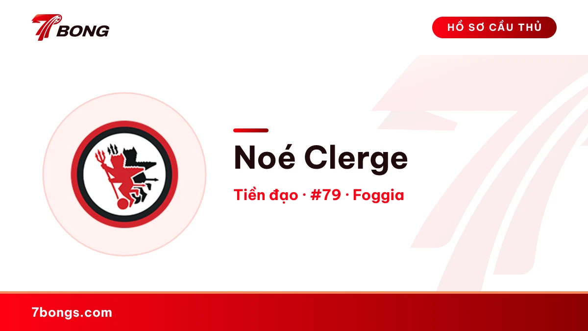 Noé Clerge — Foggia