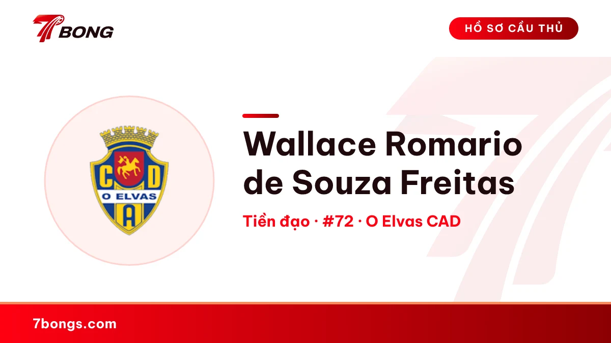 Wallace Romario de Souza Freitas — O Elvas CAD