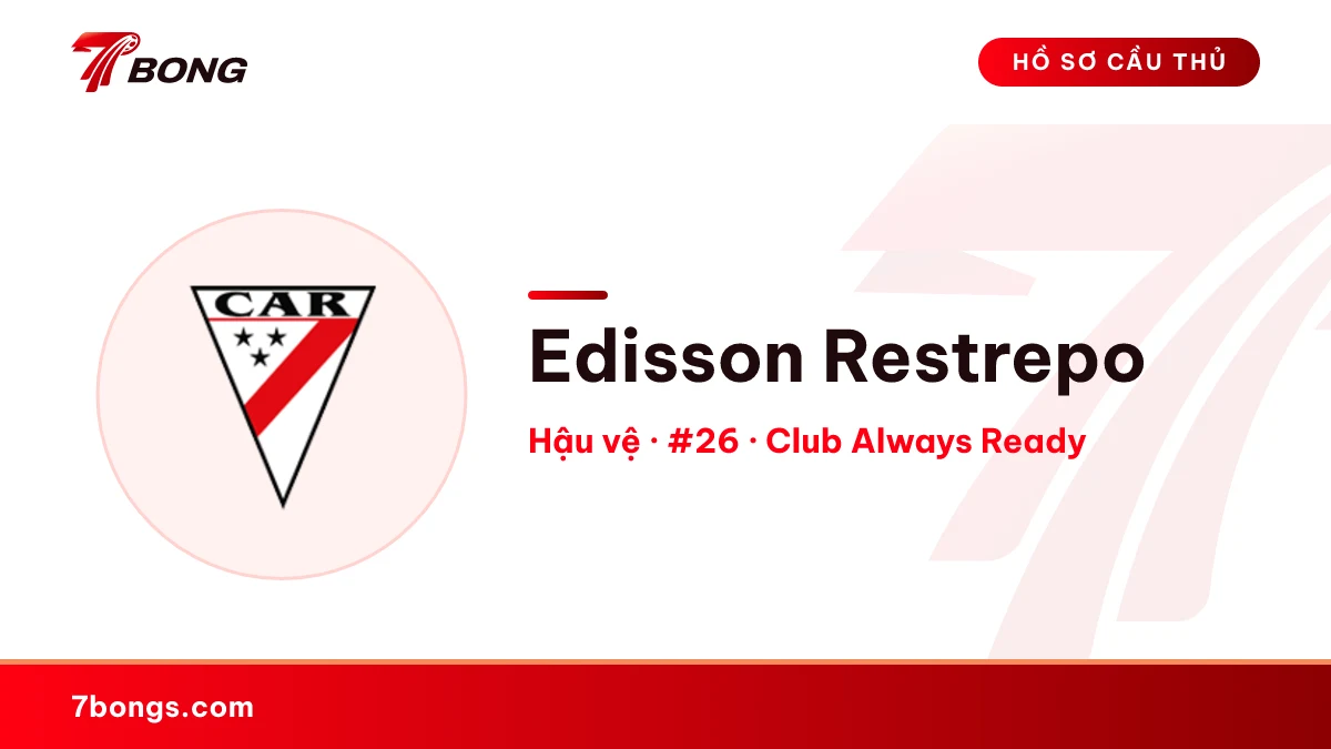 Edisson Restrepo — Club Always Ready