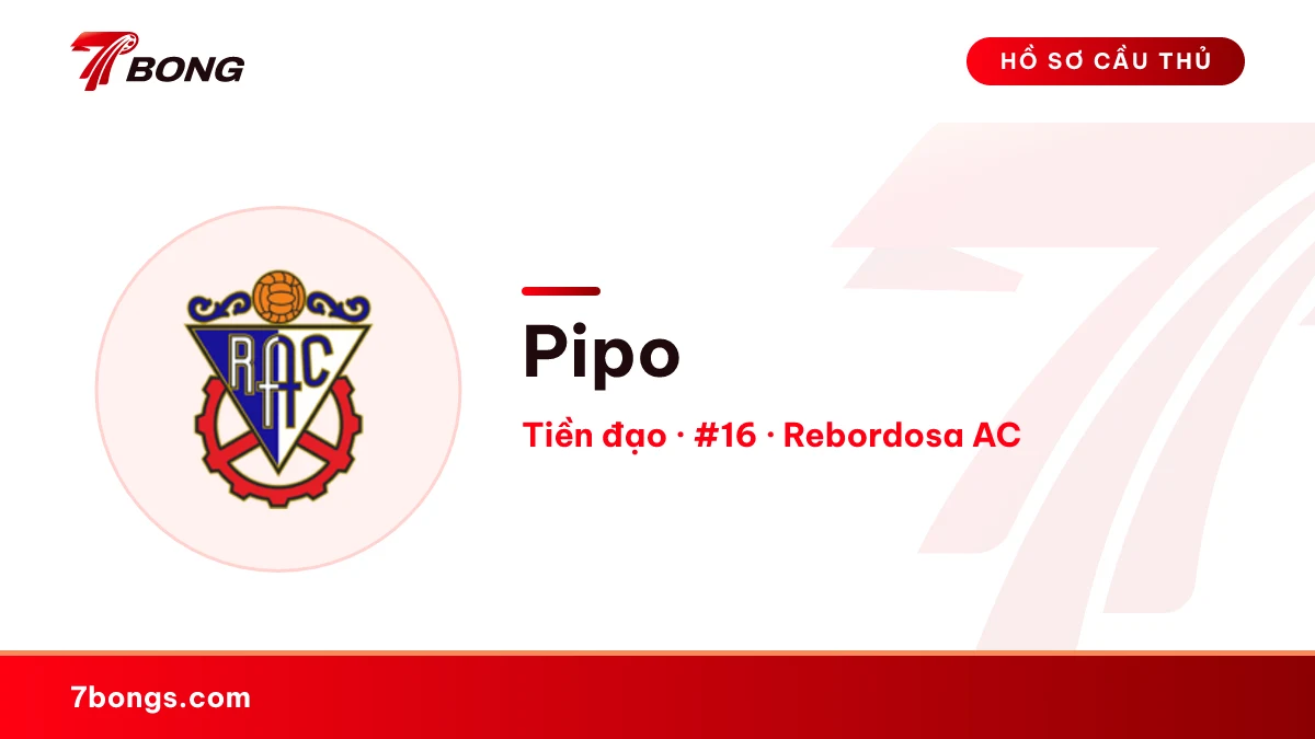 Pipo — Rebordosa AC