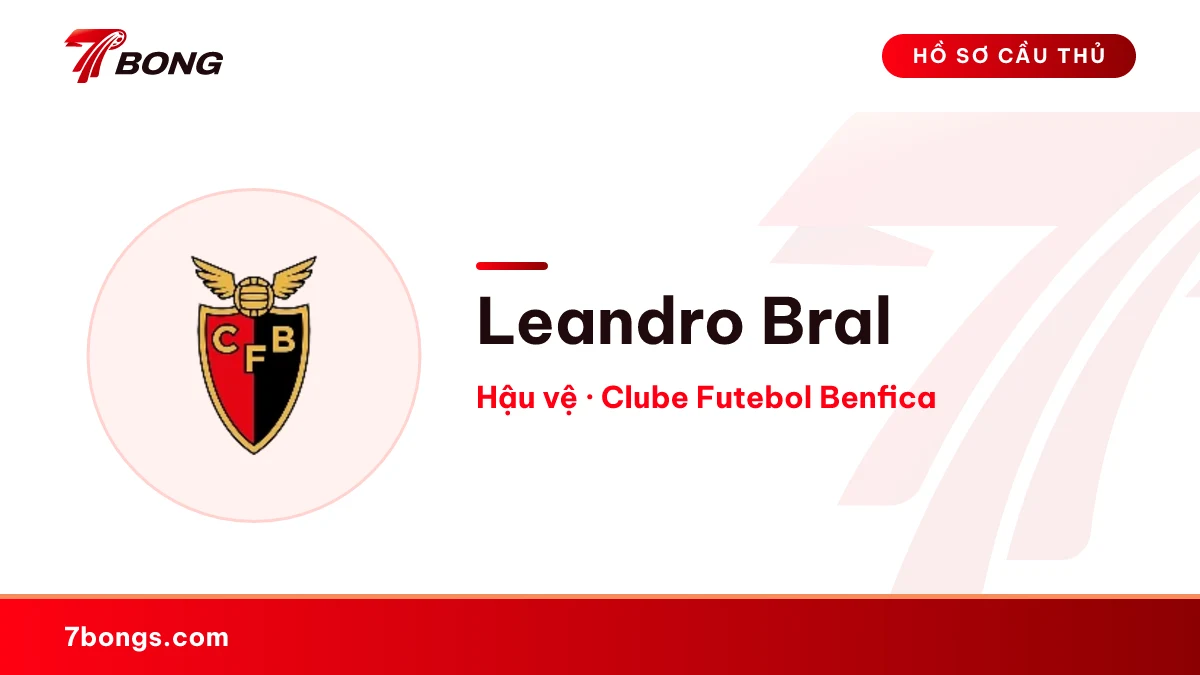 Leandro Bral — Clube Futebol Benfica
