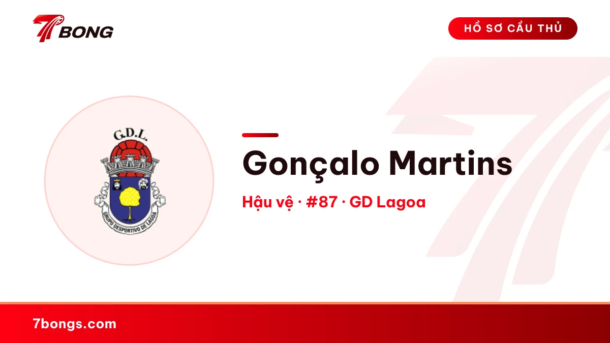 Gonçalo Martins — GD Lagoa