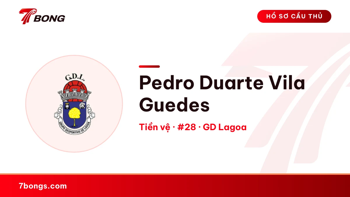 Pedro Duarte Vila Guedes — GD Lagoa