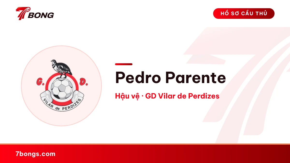 Pedro Parente — GD Vilar de Perdizes