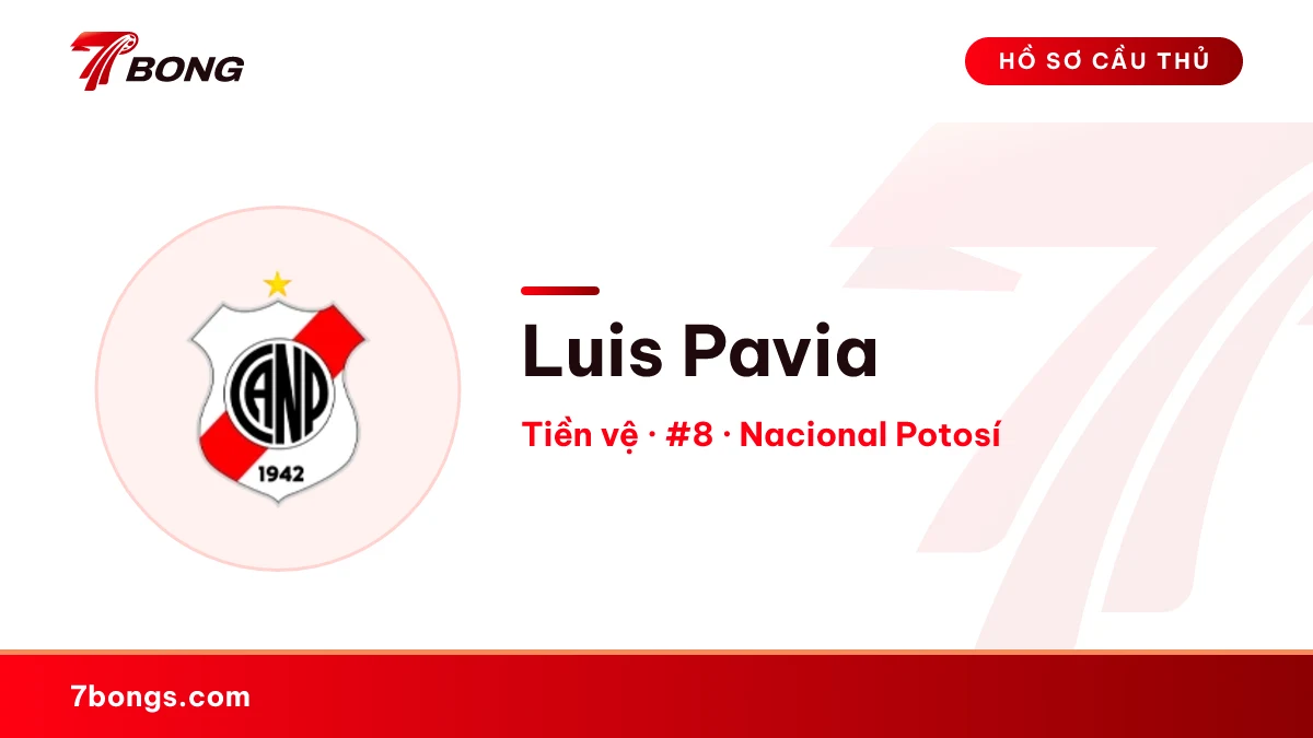Luis Pavia — Nacional Potosí