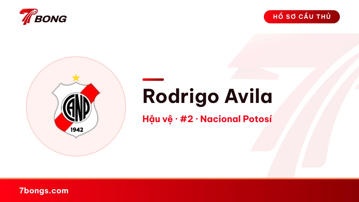 Rodrigo Avila — Nacional Potosí