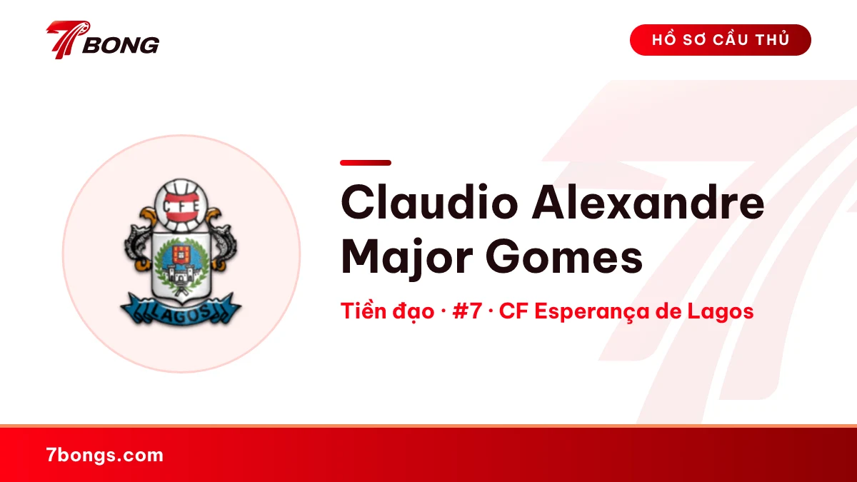 Claudio Alexandre Major Gomes — CF Esperança de Lagos