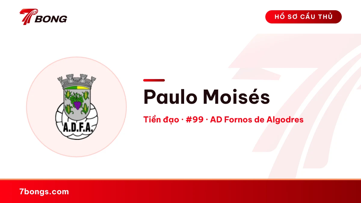 Paulo  Moisés — AD Fornos de Algodres