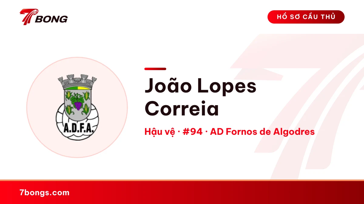 João  Lopes Correia — AD Fornos de Algodres