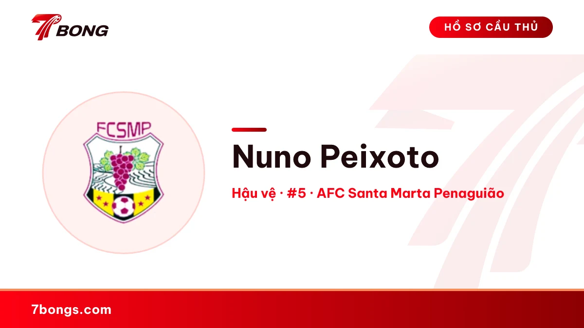 Nuno Peixoto — AFC Santa Marta Penaguião