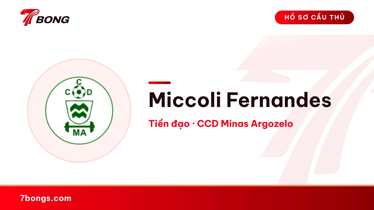 Miccoli Fernandes — CCD Minas Argozelo