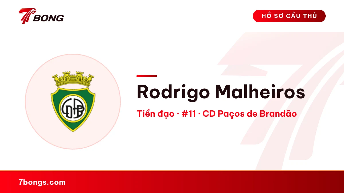 Rodrigo Malheiros — CD Paços de Brandão