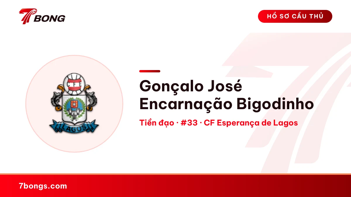 Gonçalo José Encarnação Bigodinho — CF Esperança de Lagos