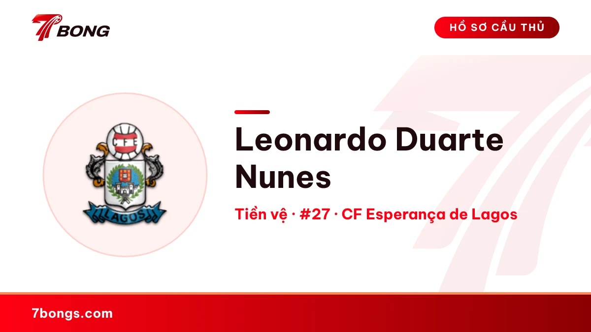 Leonardo Duarte Nunes — CF Esperança de Lagos