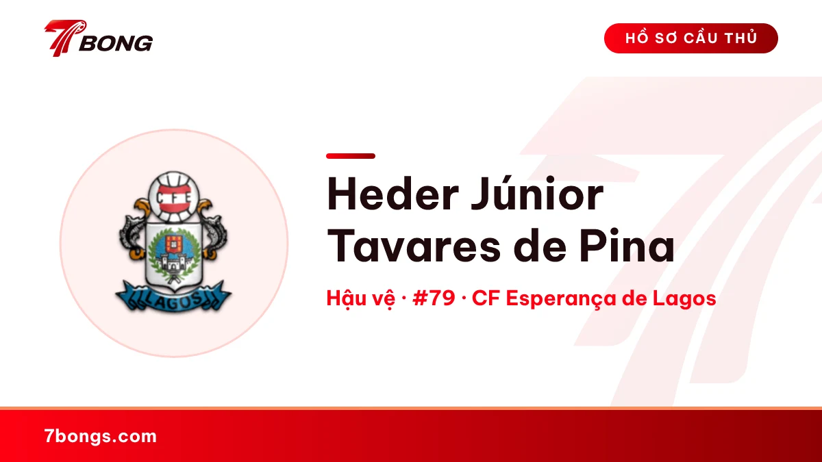 Heder Júnior Tavares de Pina — CF Esperança de Lagos