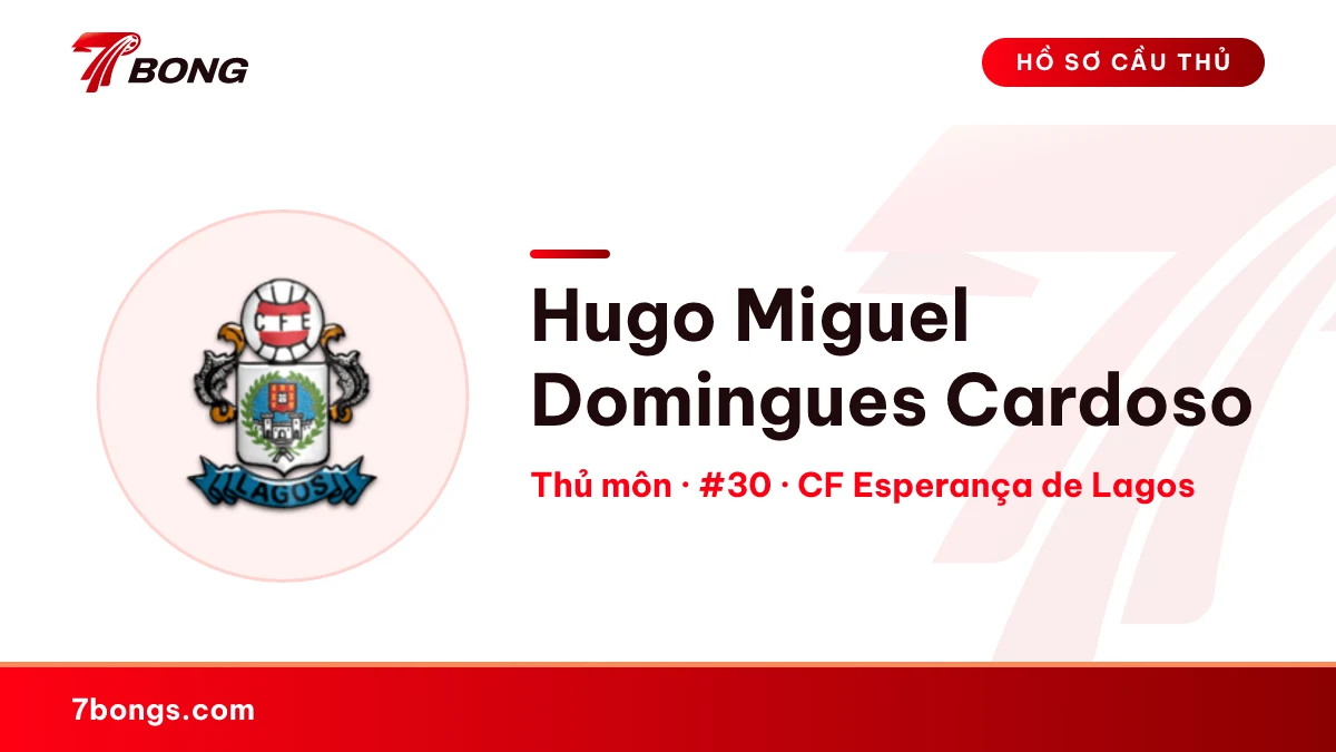 Hugo Miguel Domingues Cardoso — CF Esperança de Lagos