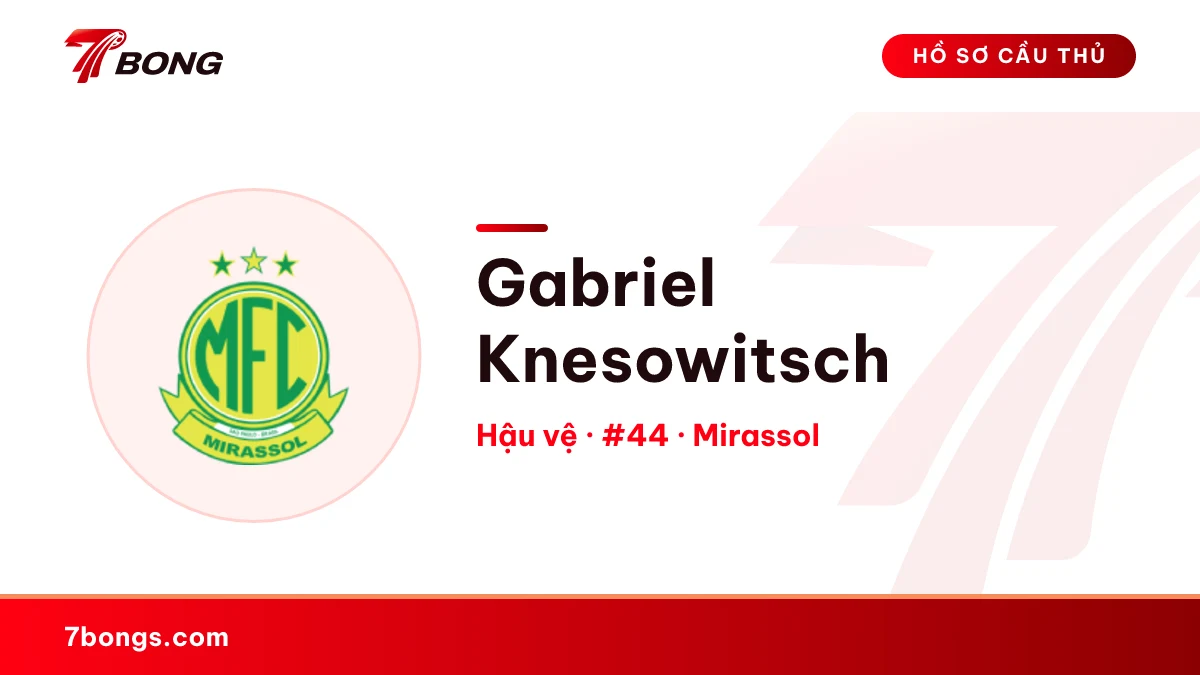 Gabriel Knesowitsch — Mirassol