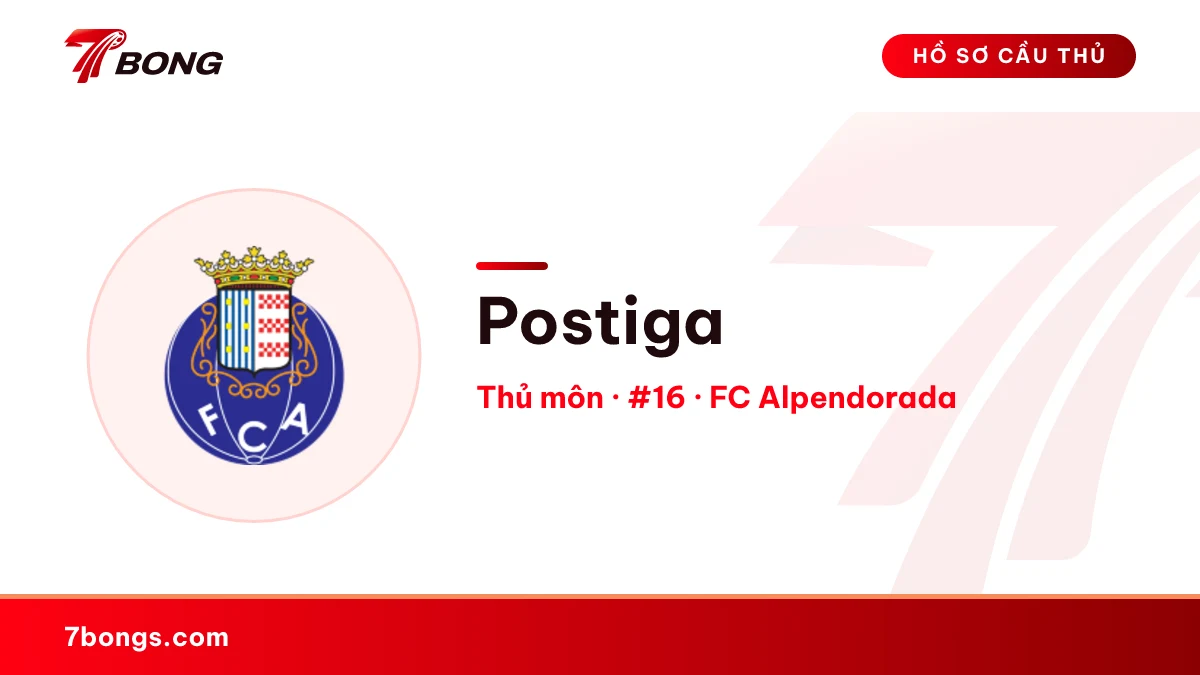 Postiga — FC Alpendorada